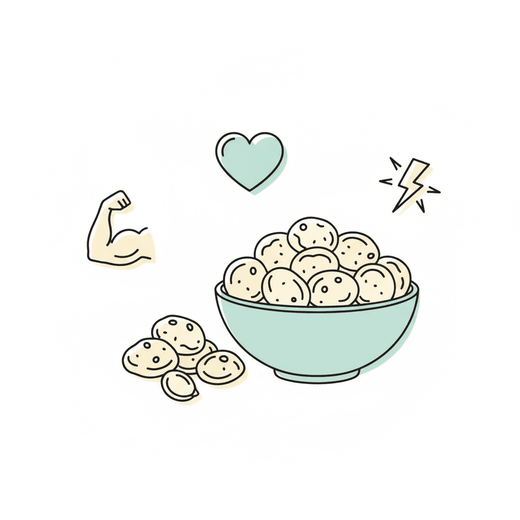 Nutritious and healthy makhana ingredients