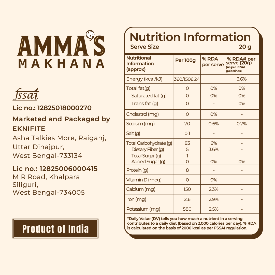 Premium Plain Makhana – 200g view 8