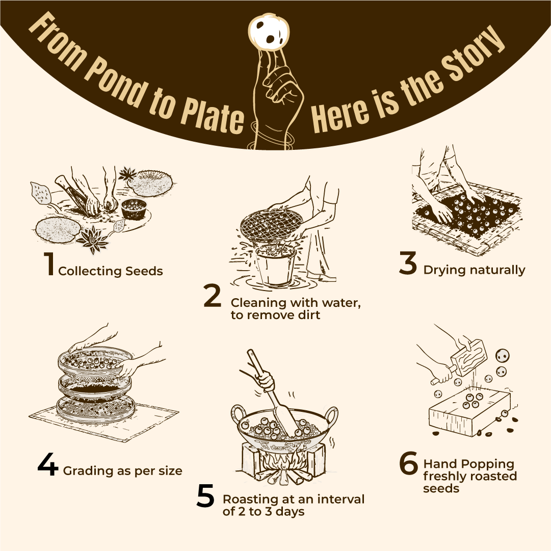 Premium Plain Makhana – 200g view 9